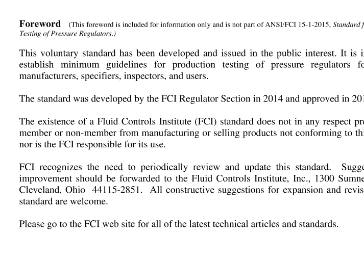 ANSI/FCI 15-1-2015 pdf free download